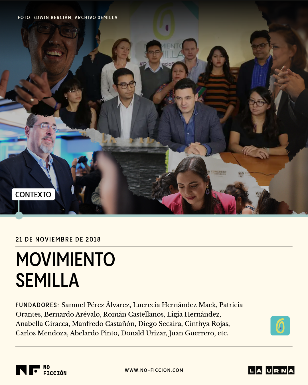 Semilla se presenta por segunda vez a unas elecciones generales en Guatemala.