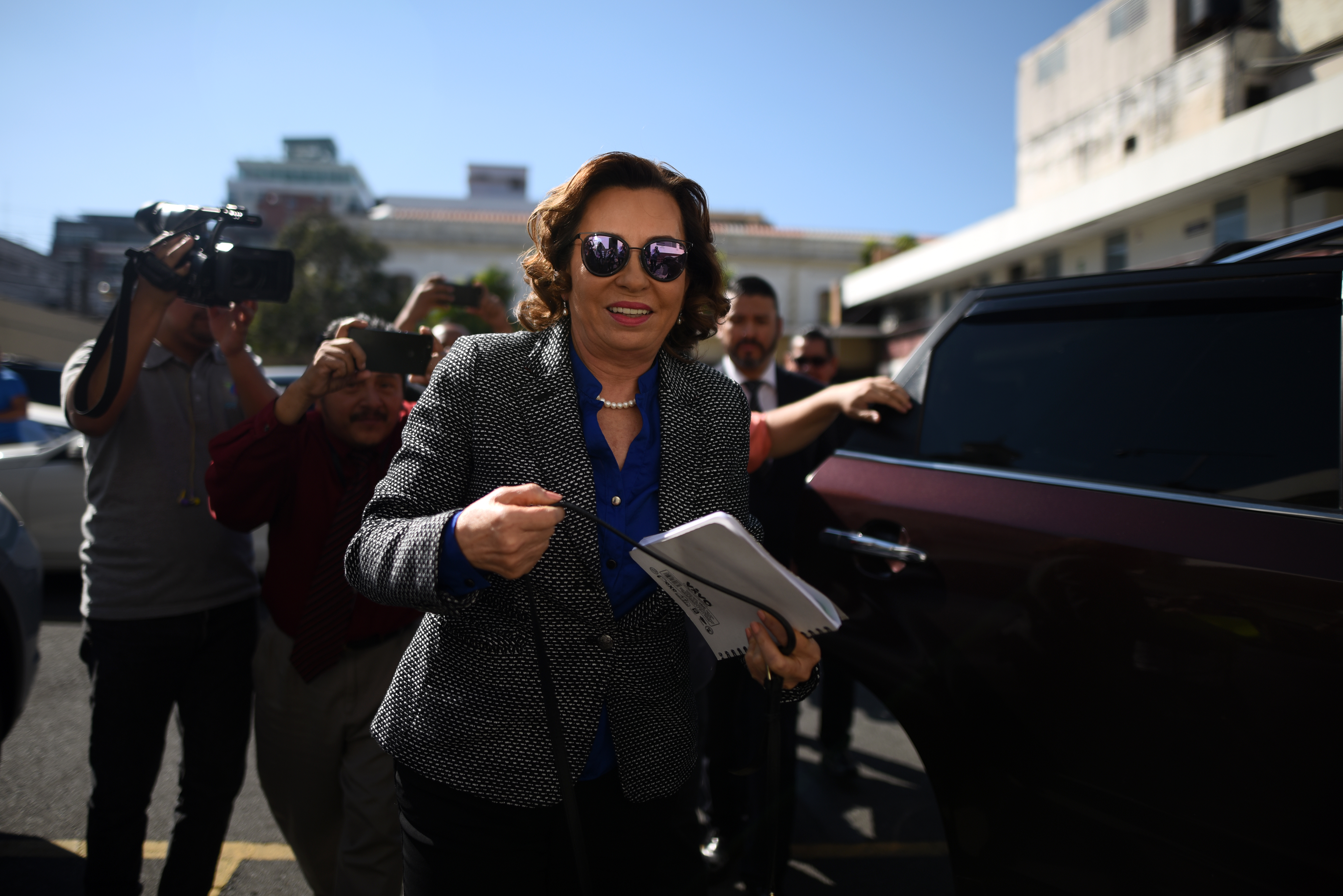 Sandra Torres es candidata a la presidencia de la UNE por tercera vez.