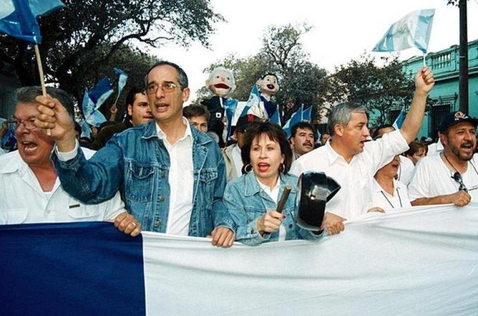 Álvaro Colom cambió la vida de Sandra Torres y la llevó a la primera línea política.