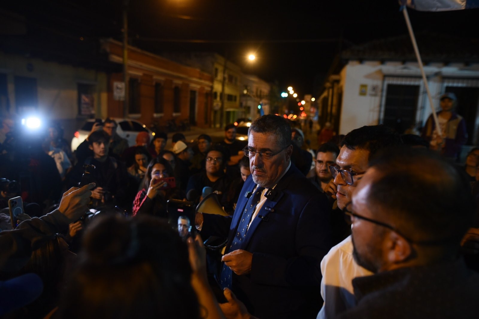 Bernardo Arévalo se pronunció sobre la suspensión de los resultados del 25 de junio de 2023. Foto: Edwin Bercián 