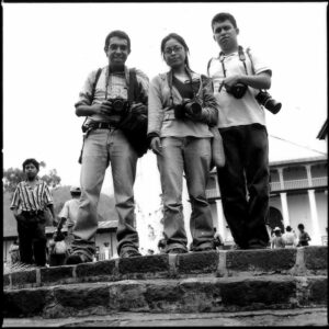 Luis Soto, Sandra Sebastián y Jesús Alfonso, ex fotógrafos de elPeriódico de Guatemala.